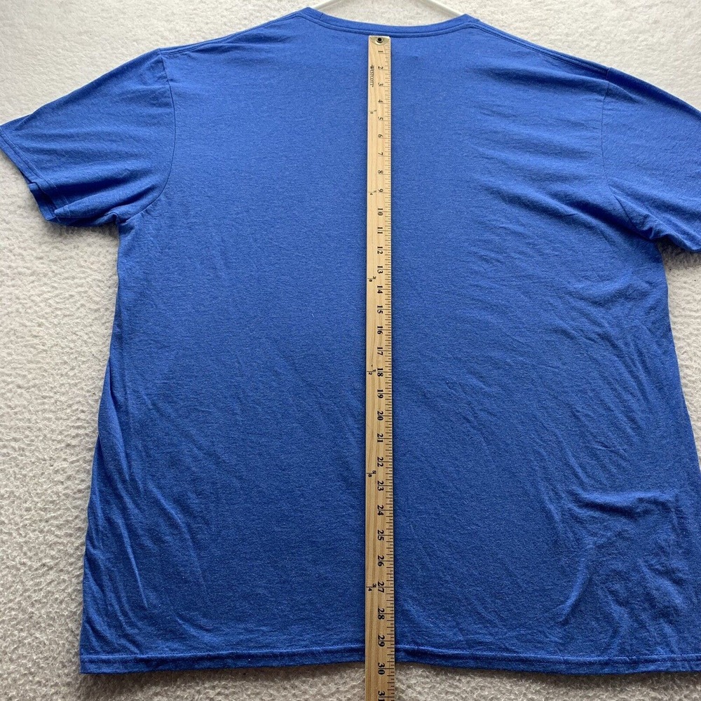 SpongeBob SquarePants T-Shirt Adults XL XLarge Blue Nickelodeon Cartoons Graphic - Picture 7 of 10